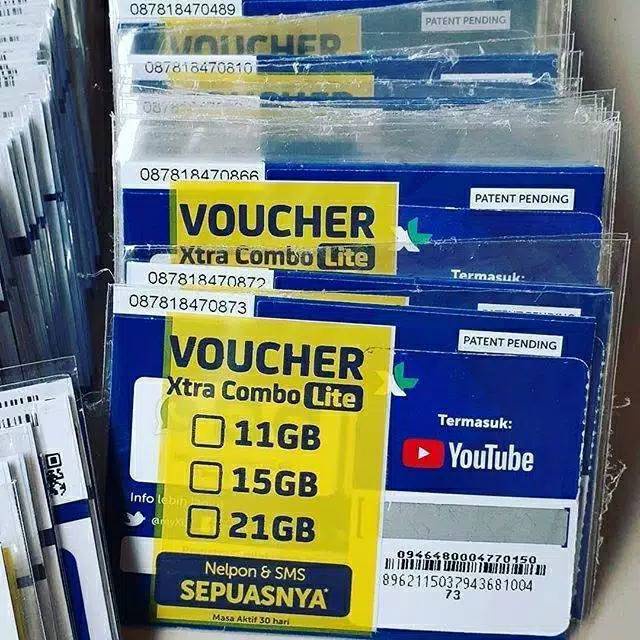 KARTU PERDANA XL  PULSA 3000 EXPIRED PANJANG