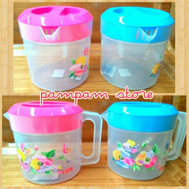 TEKO AIR MINUM PLASTIK 1,4 LITER - WATER JUG