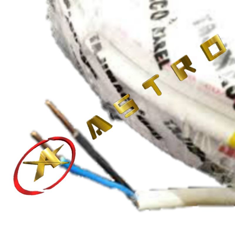 Kabel Listrik NYM 2x1.5 Tembaga Murni 2x1,5 SNI