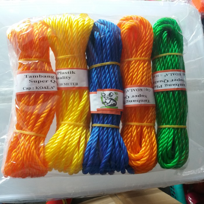 

Tali Tambang Plastik 6mm 7 Meter / Tali Tambang
