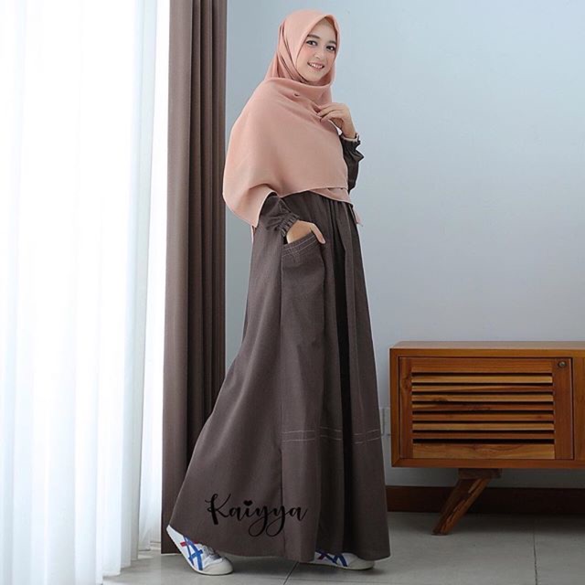 Gamis Qabila Brown