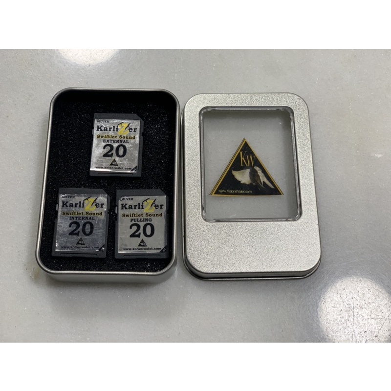 Suara Pemanggil burung Walet “Karlizer 20” Silver sepaket isi 3 memory / suara walet Karlizer / Suar