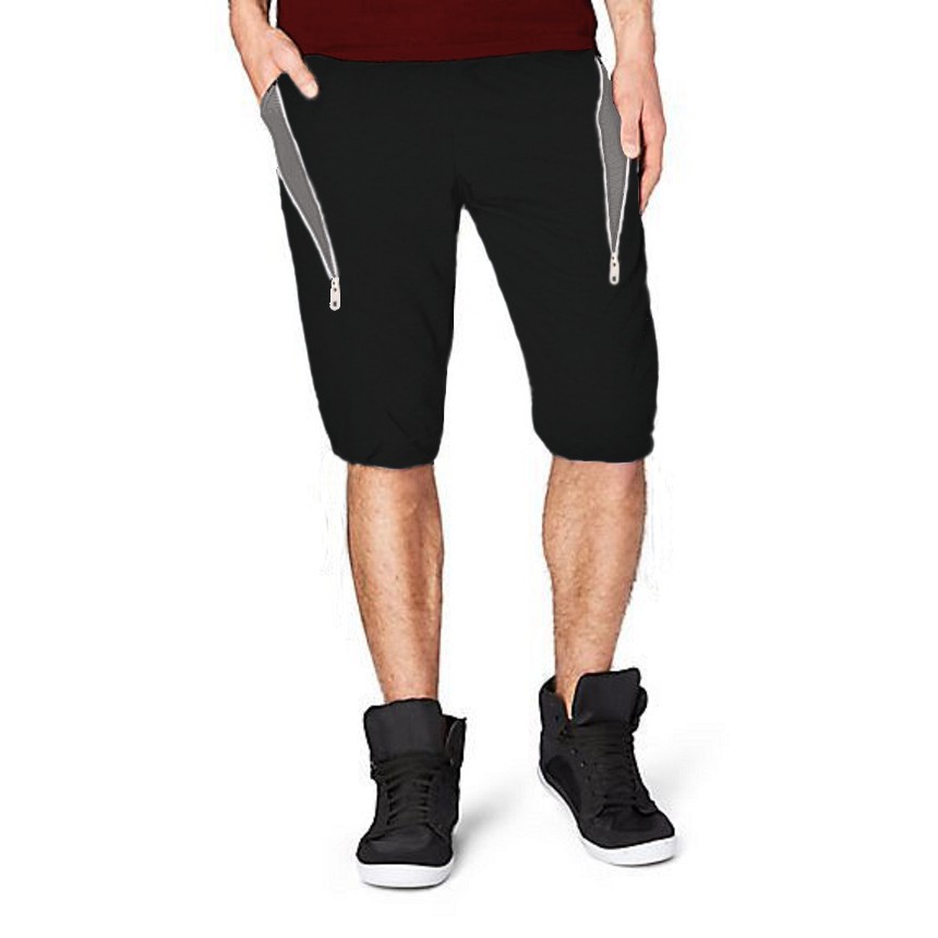 Celana Pendek Jogger Joger Pria Selutut / Sedengkul Sweatpants - Jacque | OKC