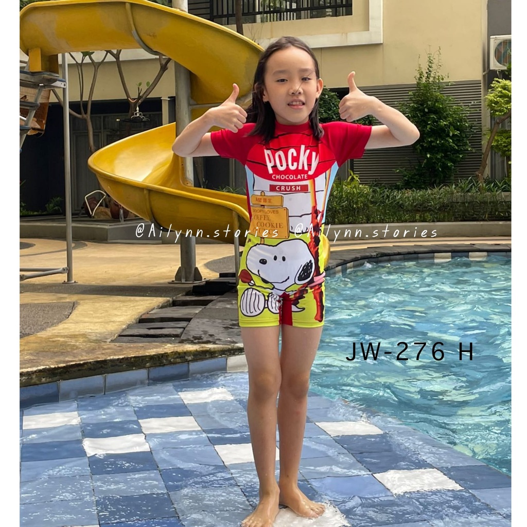 Swimwear / Baju Renang Junior Wardrobe Digital Printing JW 276 Teen