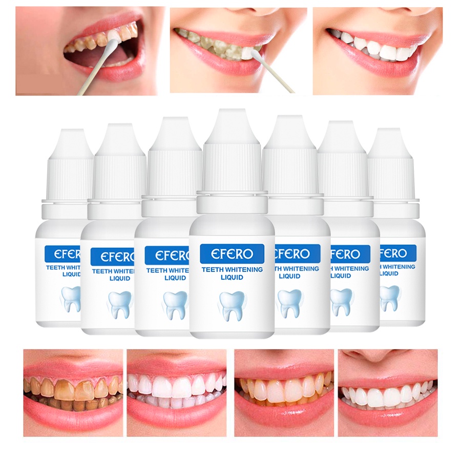 (TEETH WHITENING) EFERO TEETH WHITENING ESSENCE  MENGHILANGKAN KARANG GIGI- SERUM PEMUTIH GIGI