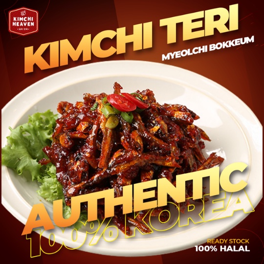 

Myeolchi Bokkeum. Kimchi teri korea