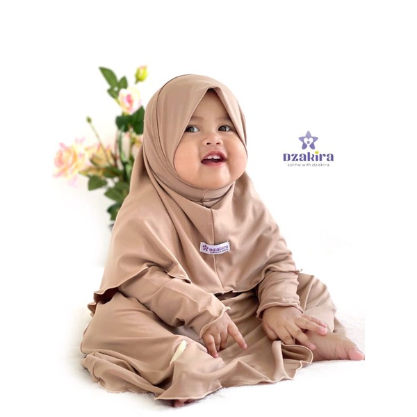 GAMIS BAYI KIA by DZAKIRA 0-2thn KHAKI MUDA