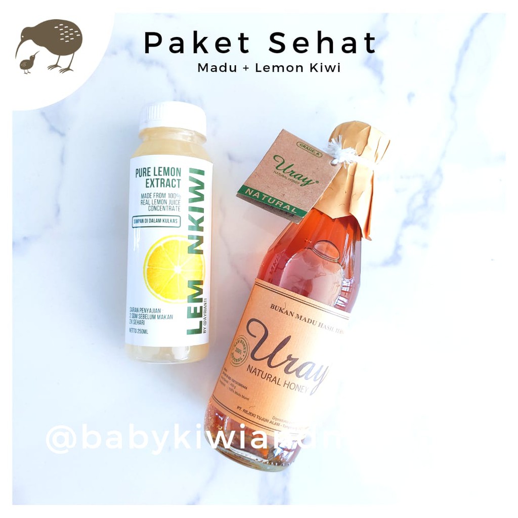 

Paket Sehat Lemon Kiwi, chia seed, himalayam pink salt, madu