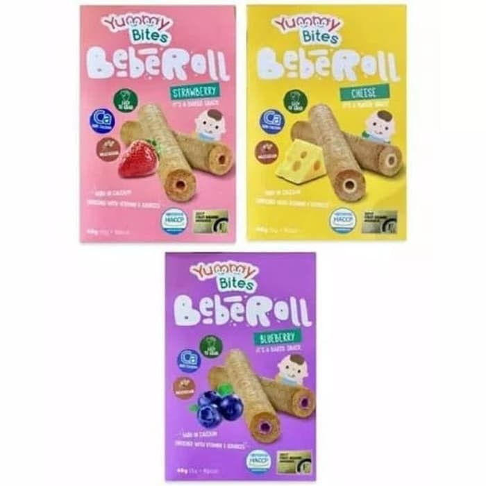 BISKUIT YUMMY BITES BEBEROLL - BLUEBERRY