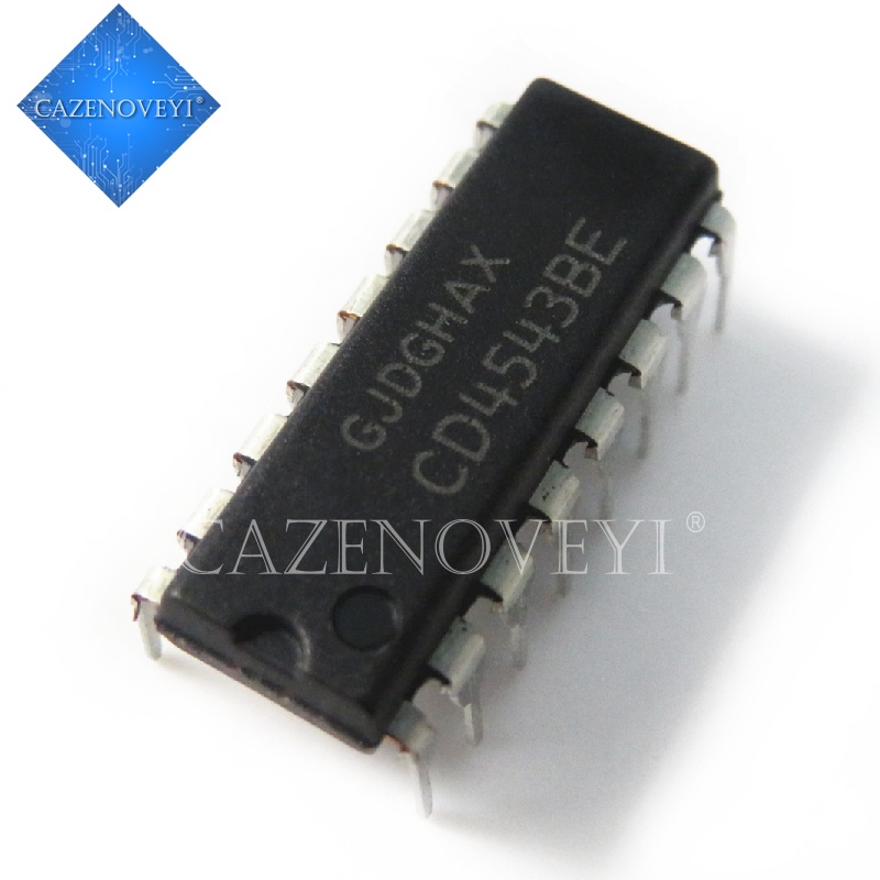 10pcs Ic Cd4543Be Dip16 Cd4543 Dip 4543be Dip-16