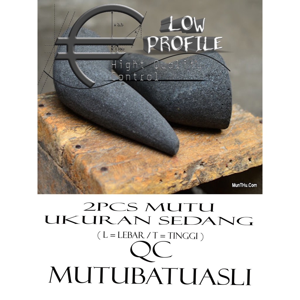 Ulegan Batu Asli Lesung Batu Asli Ulekan Batu Asli Cobek