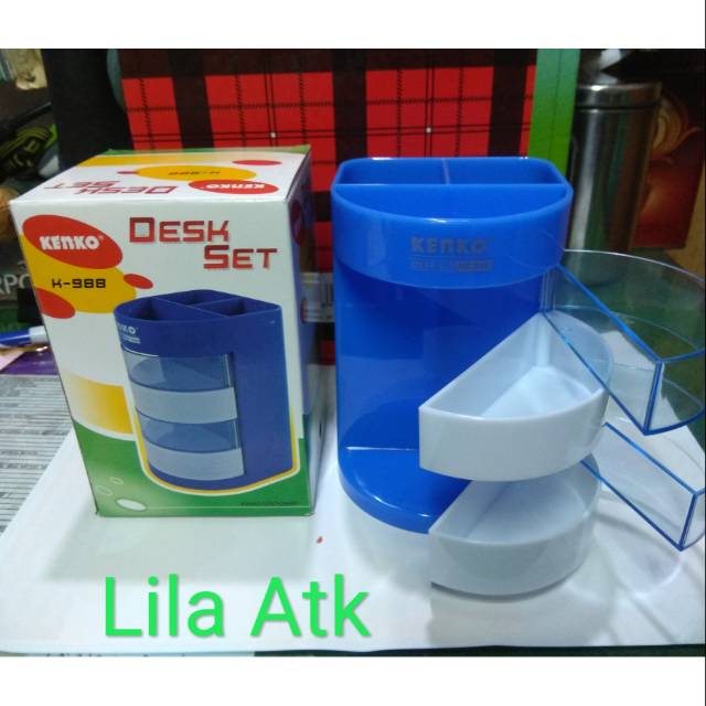 

Desk organicer k-988 kenko/tempat pulpen