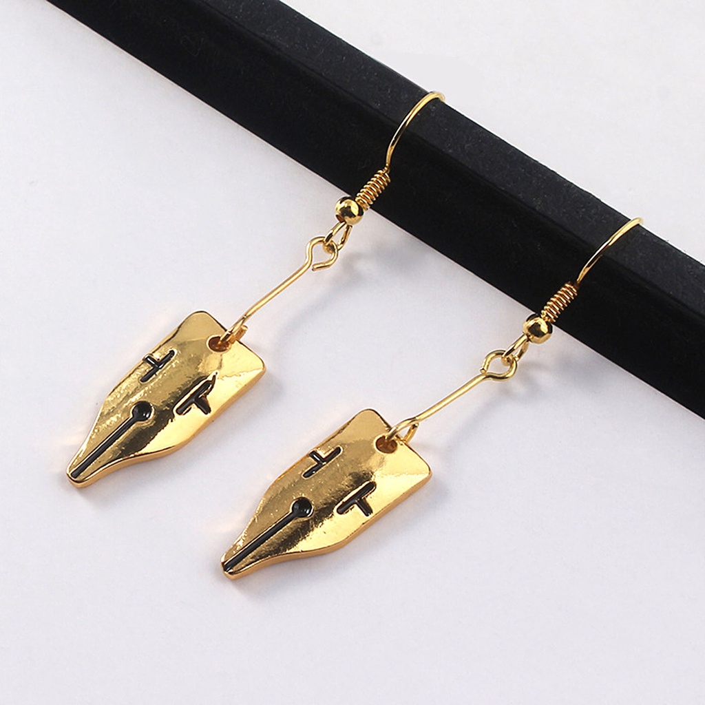 Hu Hu Hu Hu Hu Alat Bantu Pasang Kacamata♡ Anting Tusuk Wanita Desain Anime Simple Untuk Cosplay