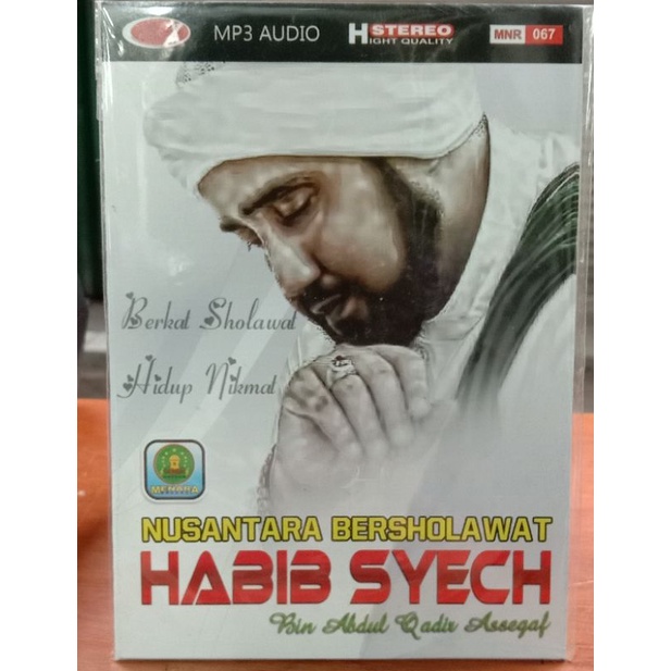 Kaset MP3 original Nusantara bersholawat bersama habib syech bin Abdul Qodir