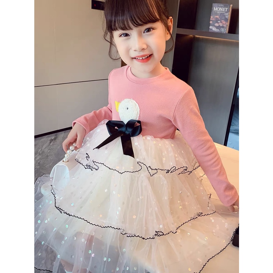 CHUBBI 111 Dress Anak Perempuan Tutu Confeti Duck