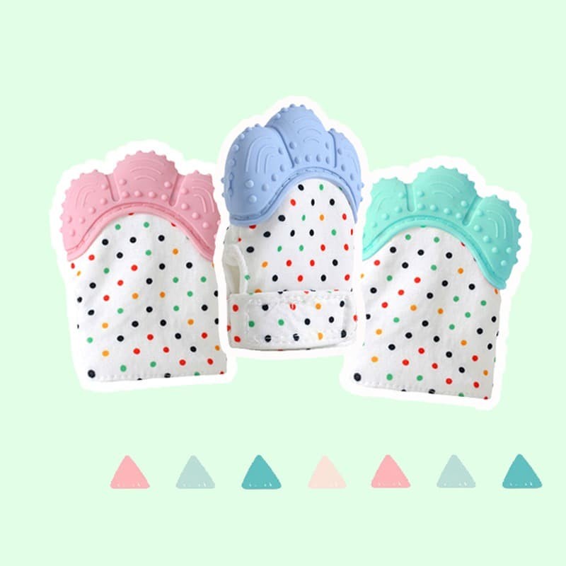 Mitten Gloves Teether / Gigitan Bayi