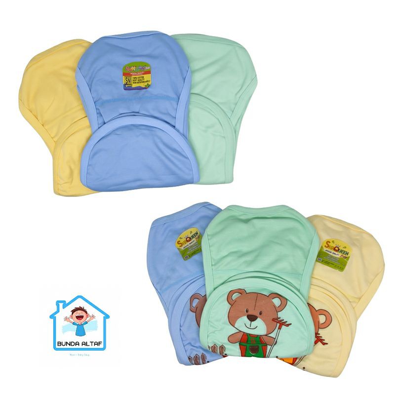 Popok Tali Bayi Jumbo Polos Tebal SNI 6 pcs [ Bunda Altaf ]