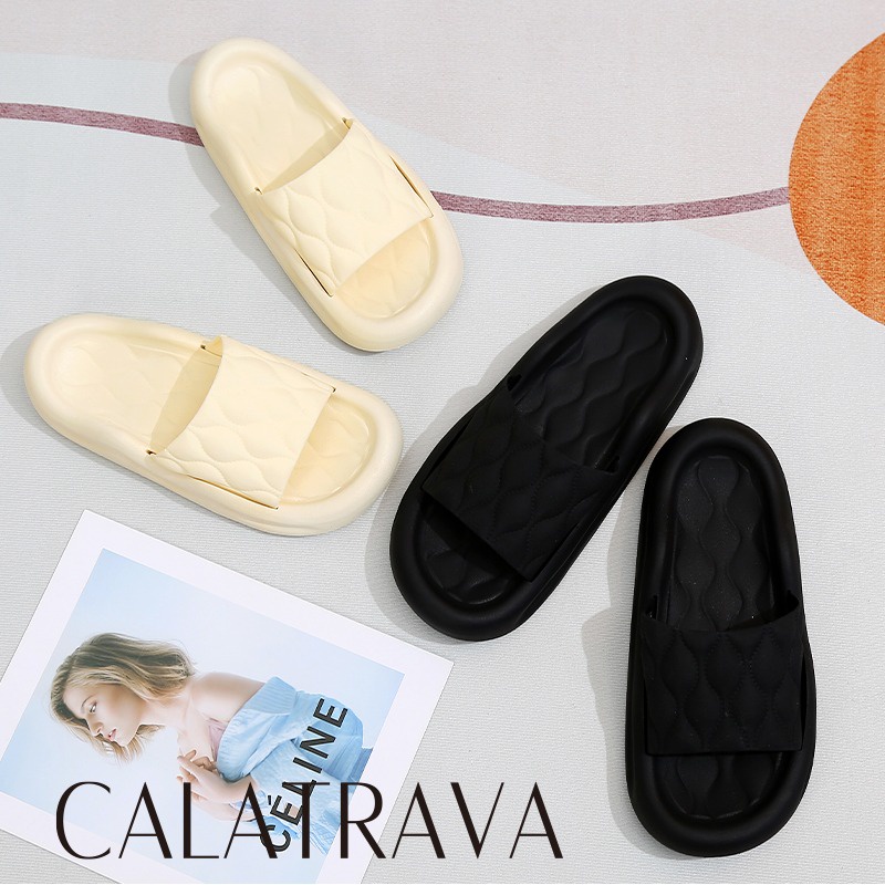 Sandal Selop Karet Jelly Wanita Calatrava | Sendal Slop Cewek Anti Slip | 1220