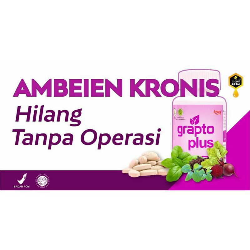 Grapto Plus Original Obat Wasir Obat Ambien Asli