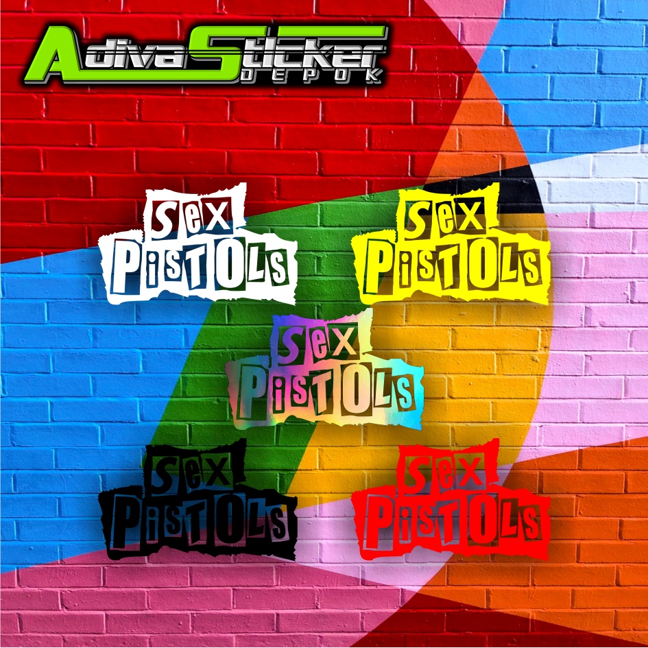 STIKER SEKPISTOLS CUTTING STIKER