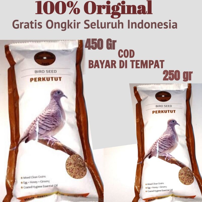 GOLD COIN PERKUTUT PAKAN BURUNG PERKUTUT.Pakan Burung.Pur Burung .Burung Berkutut