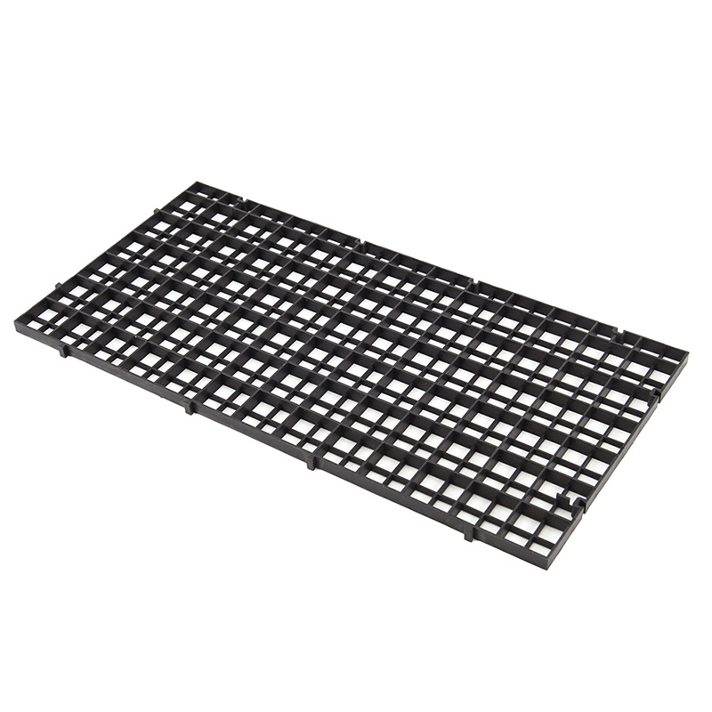 {LUCKID}2 pcs grid divider tray egg crate louvre aquarium fish tank bottom isolate