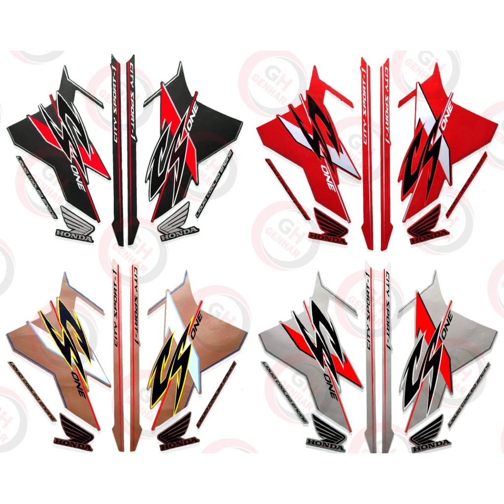 Stripig Motor Honda Cs 1 Cs One 1 Set