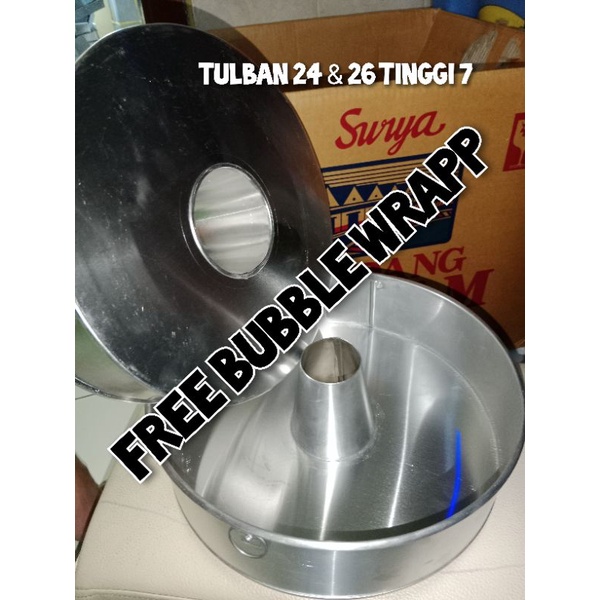 LOYANG BOLU TULBAN TINGGI 7 24X7 26X7 LOYANG MURAH TERJANGKAU GAK LENGKET ALUMINIUM ASLI