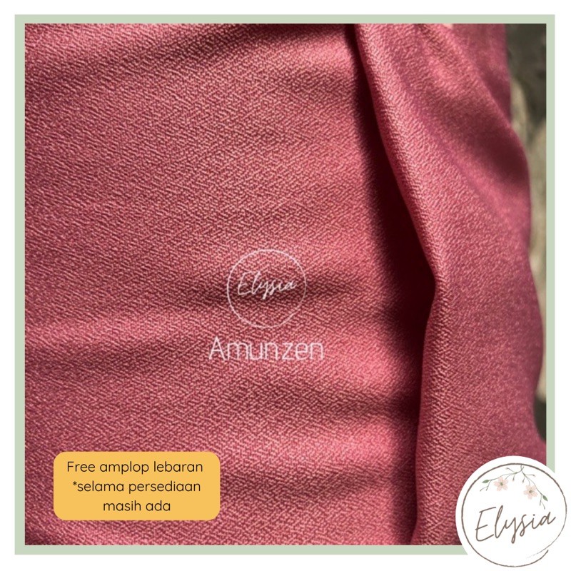 Kain Amunzen Crepe Polos Bahan Gamis