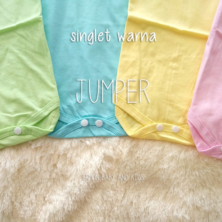 singlet kaos dalam jumper bayi warna