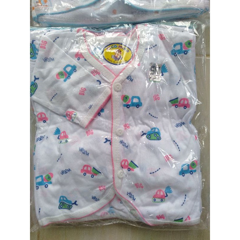 3 pcs Baju pendek newbon Pikok Cico miko