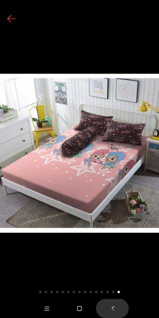 Sprei Deluxe Kintakun Agnesia / Ukuran 160x200 & 180x200 / Sprei / Sprai / Sprei Murah