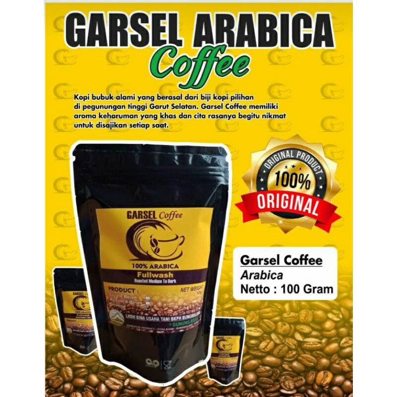 

Coffee Bubuk ARABIKA FullWash 100g