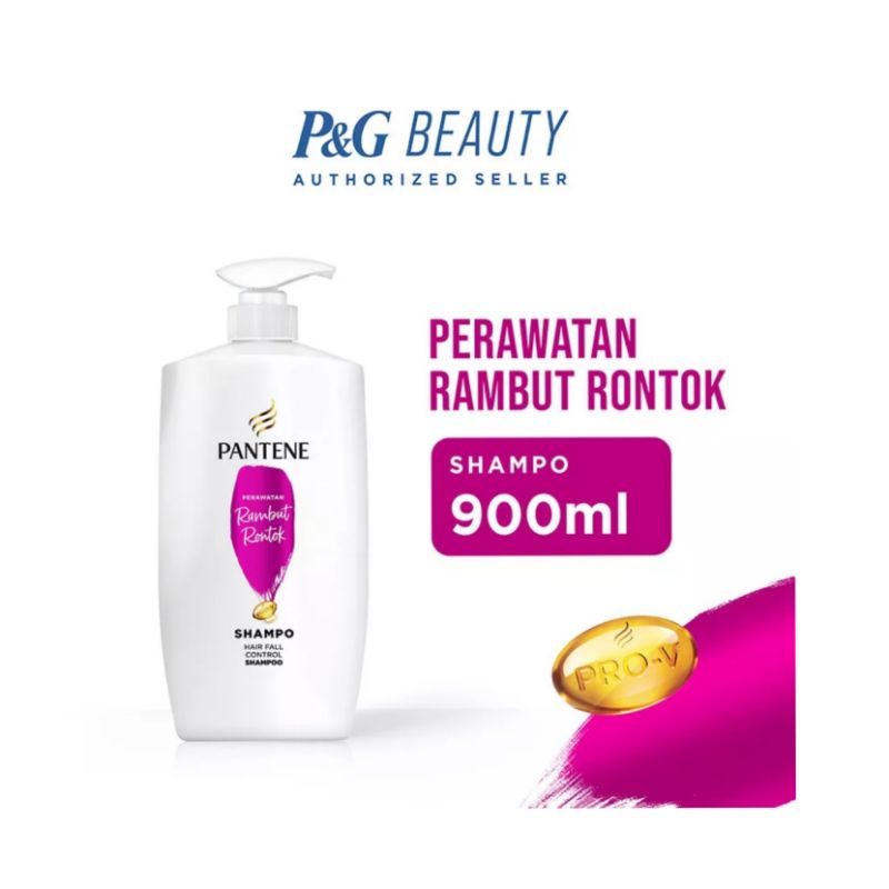 PANTENE Shampoo Anti Hairfall / Anti Dandruff / Total Damage / Anti Lepek 900ml