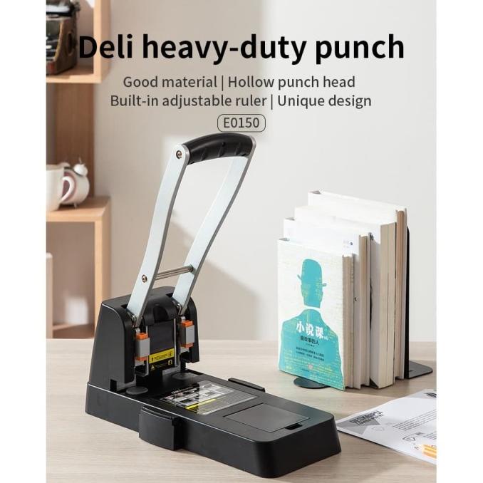 

Deli Heavy Duty Punch/ Deli Pembolong Kertas-E0150 Terlaris