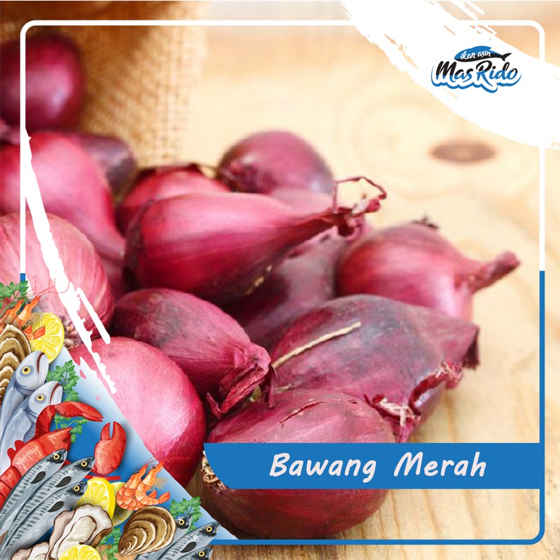 

Bawang Merah Brebes 250 G Ukuran Besar & Bersih Sayuran Segar