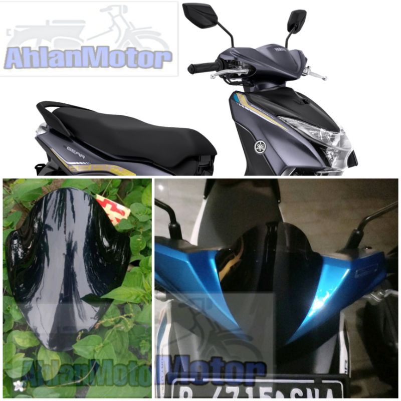 Visor Costum Yamaha Gear Matic /Wingsheld Yamaha Gear matic/Visor Jenong yamaha Gear