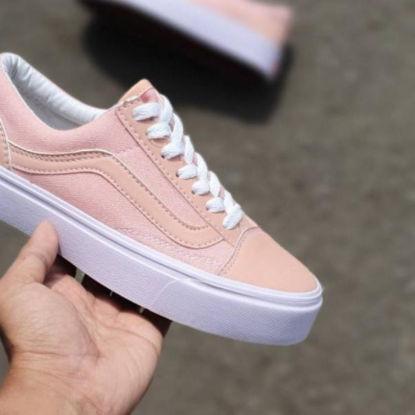 old skool vans cream