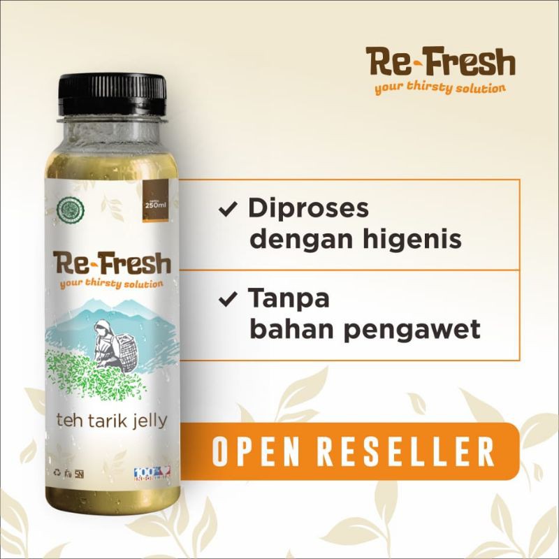 

REFRESH / TEH TARIK JELLY 250ML