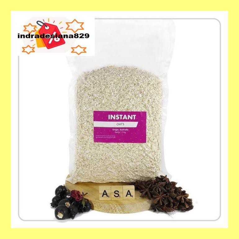 

Sf504Nind Instant Oats Australia 1 Kg Ind504Sm