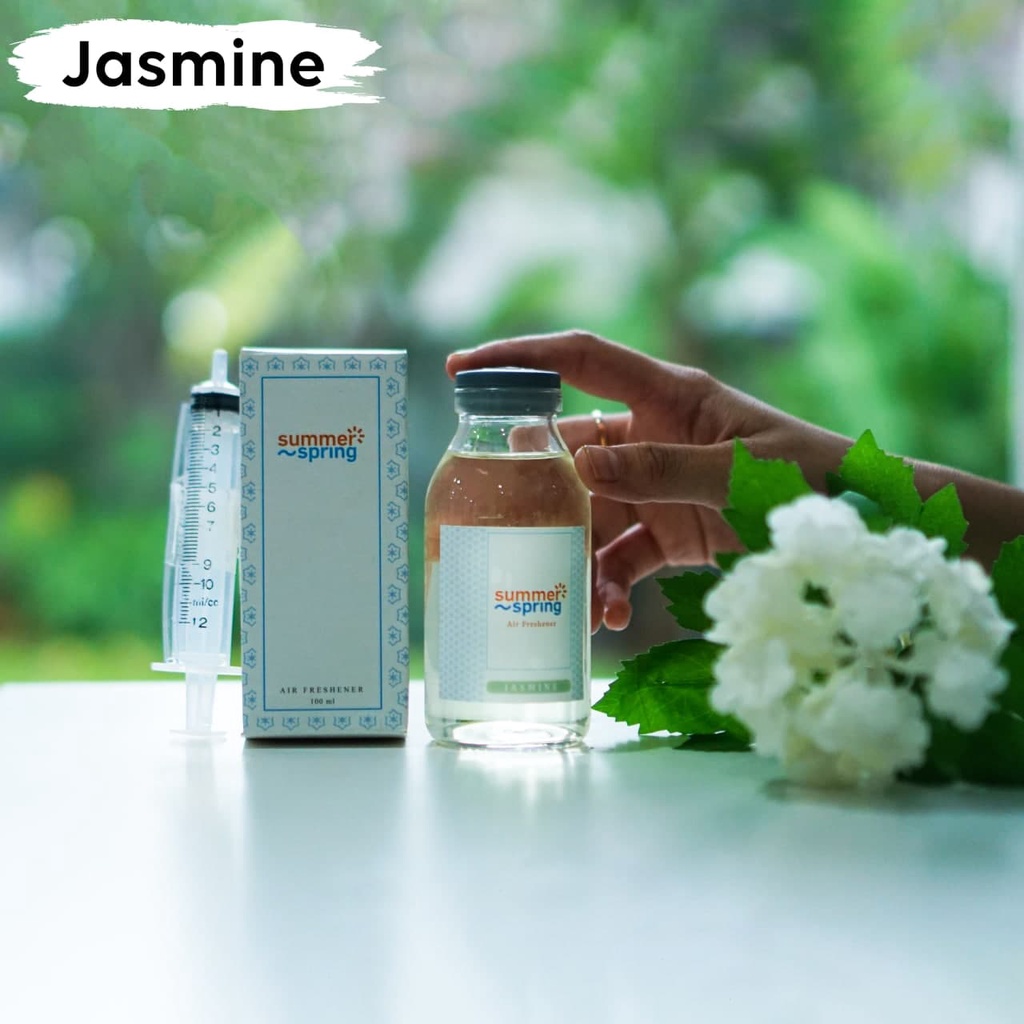 Parfum Mobil Pengharum Ruangan Pewangi Kamar Tidur Harum Summer Spring | Refill Apel | Aroma Jasmine