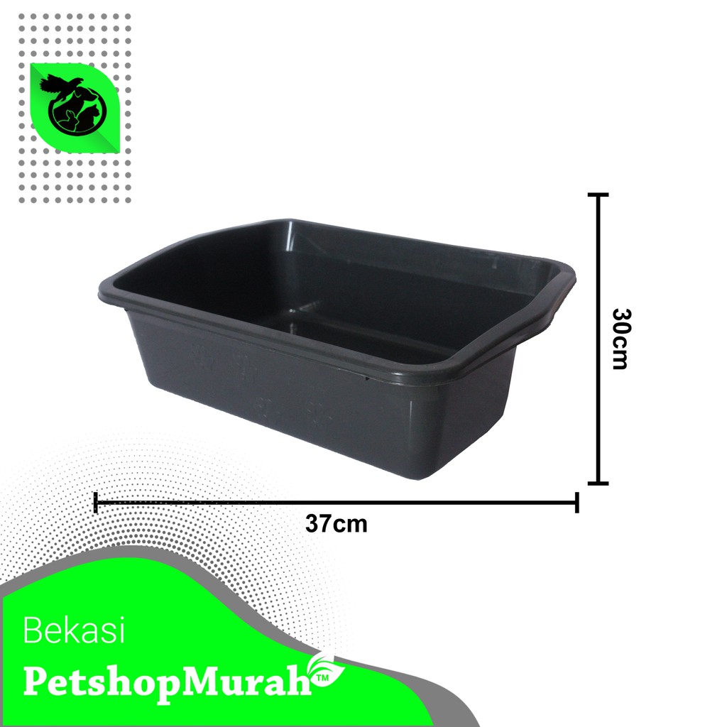 Cat Litter Box Kotak Bak Pasir MurahTempat Pup Kucing Besar Warna