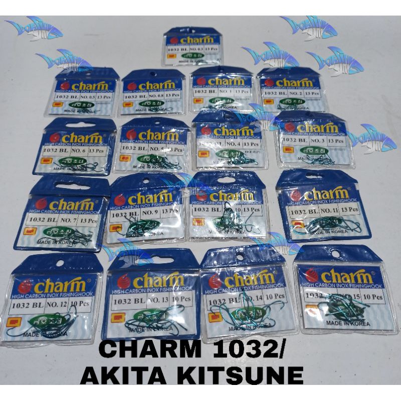 KAIL CHARM AKITAKITSUNE/1032 HIGH QUALITY PRODUK