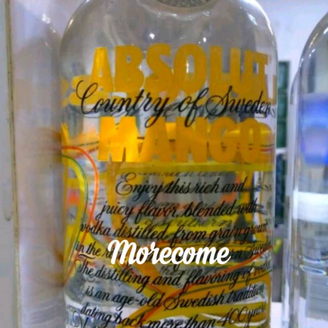 Absolute vodka mango 750ml impor original