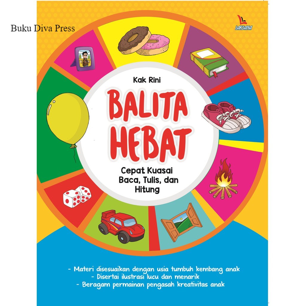 Buku Balita Hebat Cepat Baca Tulis dan Hitung - LAKSANA
