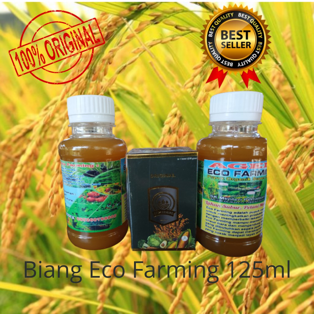 Biang Eco Farming Asli Pupuk Organik untuk penyubur padi