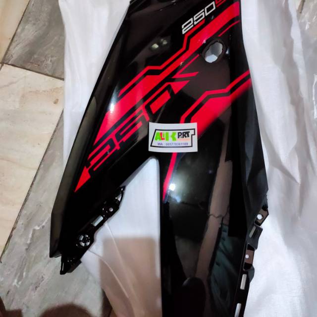 Fering fairing ninja 250 RR mono-z250 sl hitam merah original