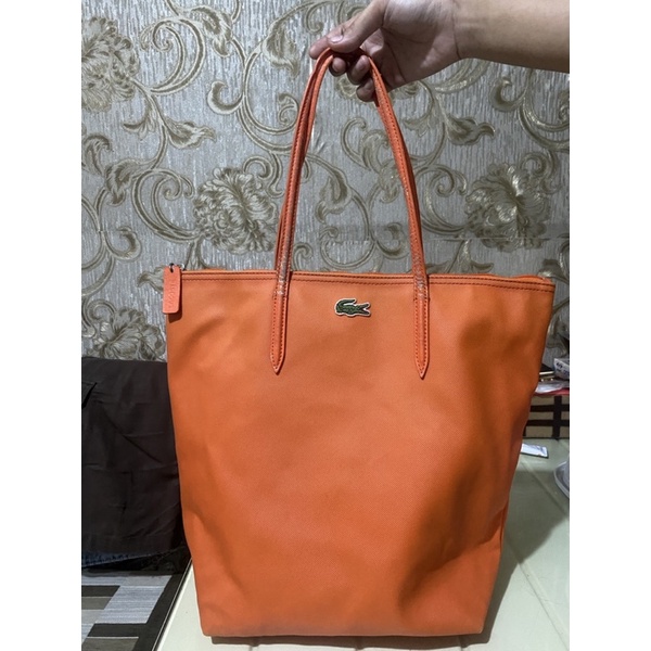 preloved tote bag lacoste original