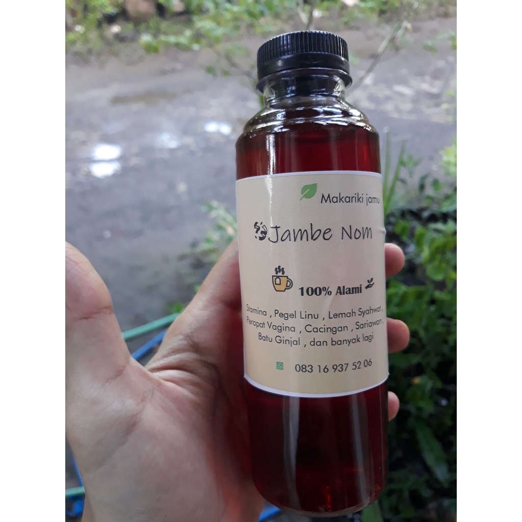

jamu jambe nom botol minuman jamu herbal