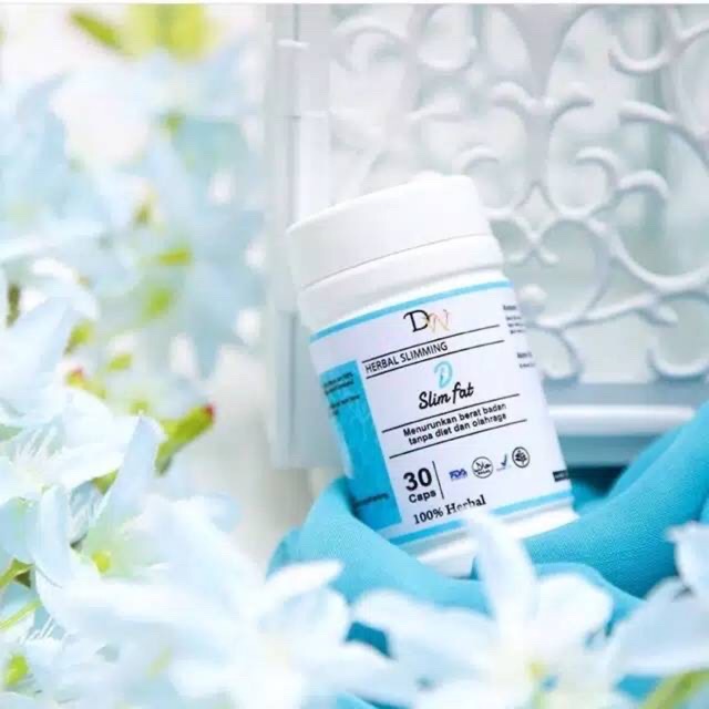 Obat Pelangsing Badan D slim fat By dewi wulan penurun berat badan 100% Suplemen Diet Detox